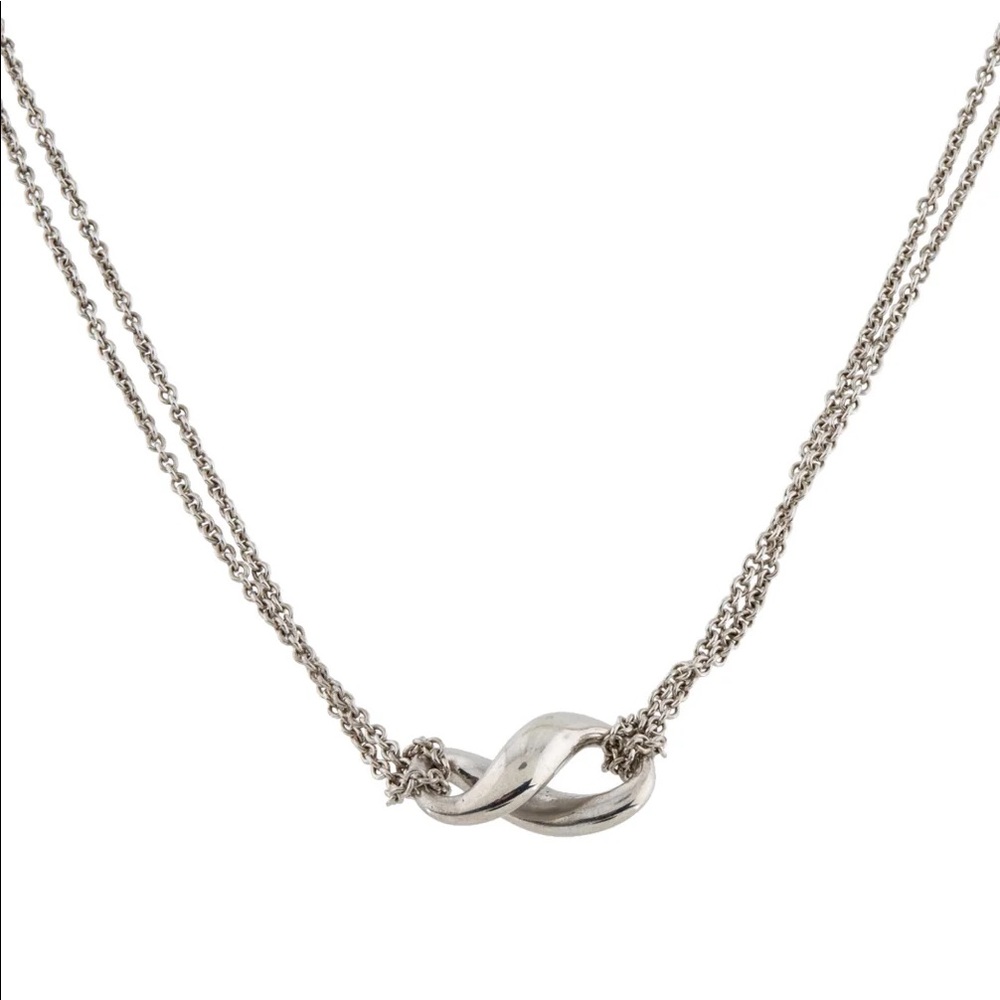Infinity Necklace Silver - Picture 4 of 4